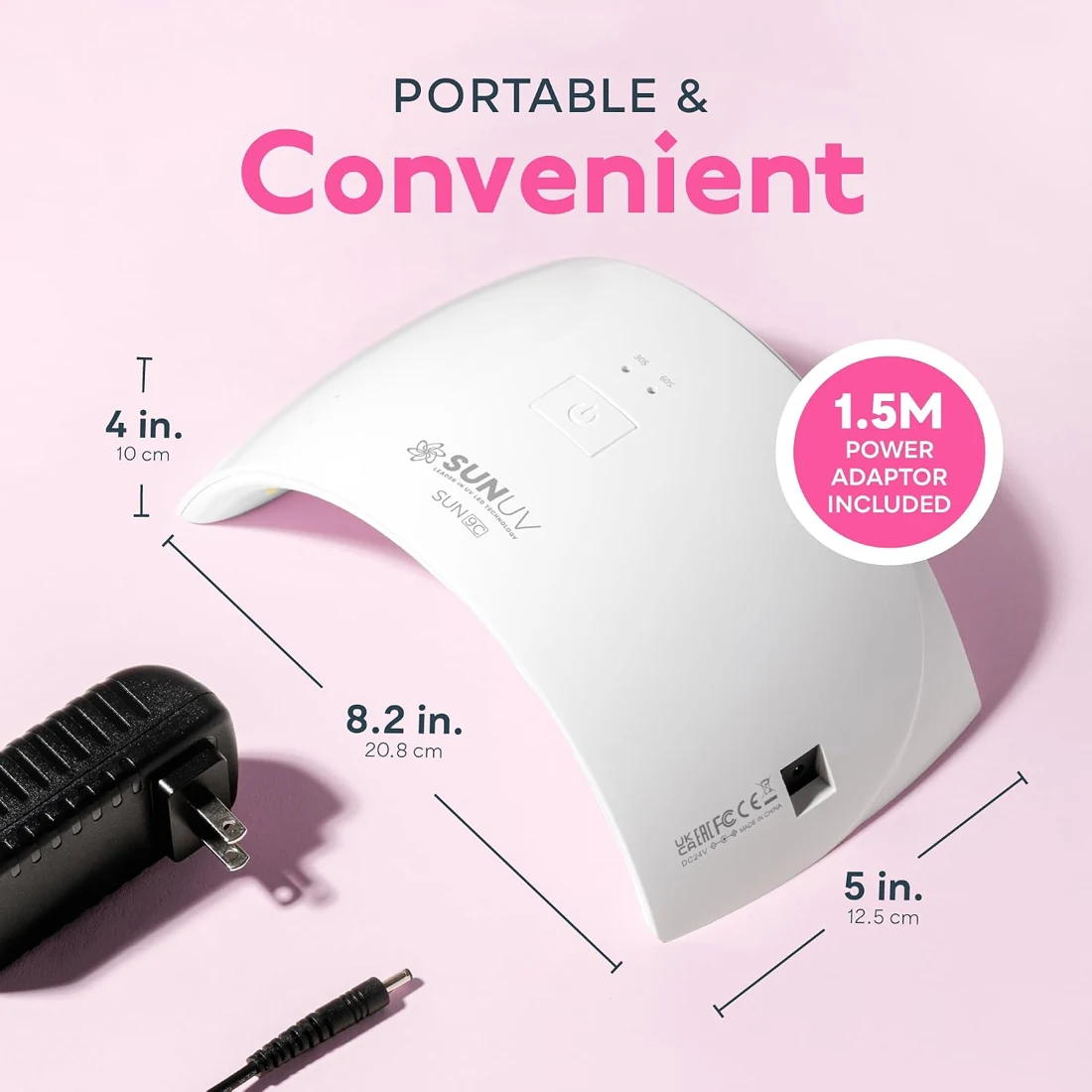 SUNUV SUN9C UV LED Nail Lamp Automatic activation · White