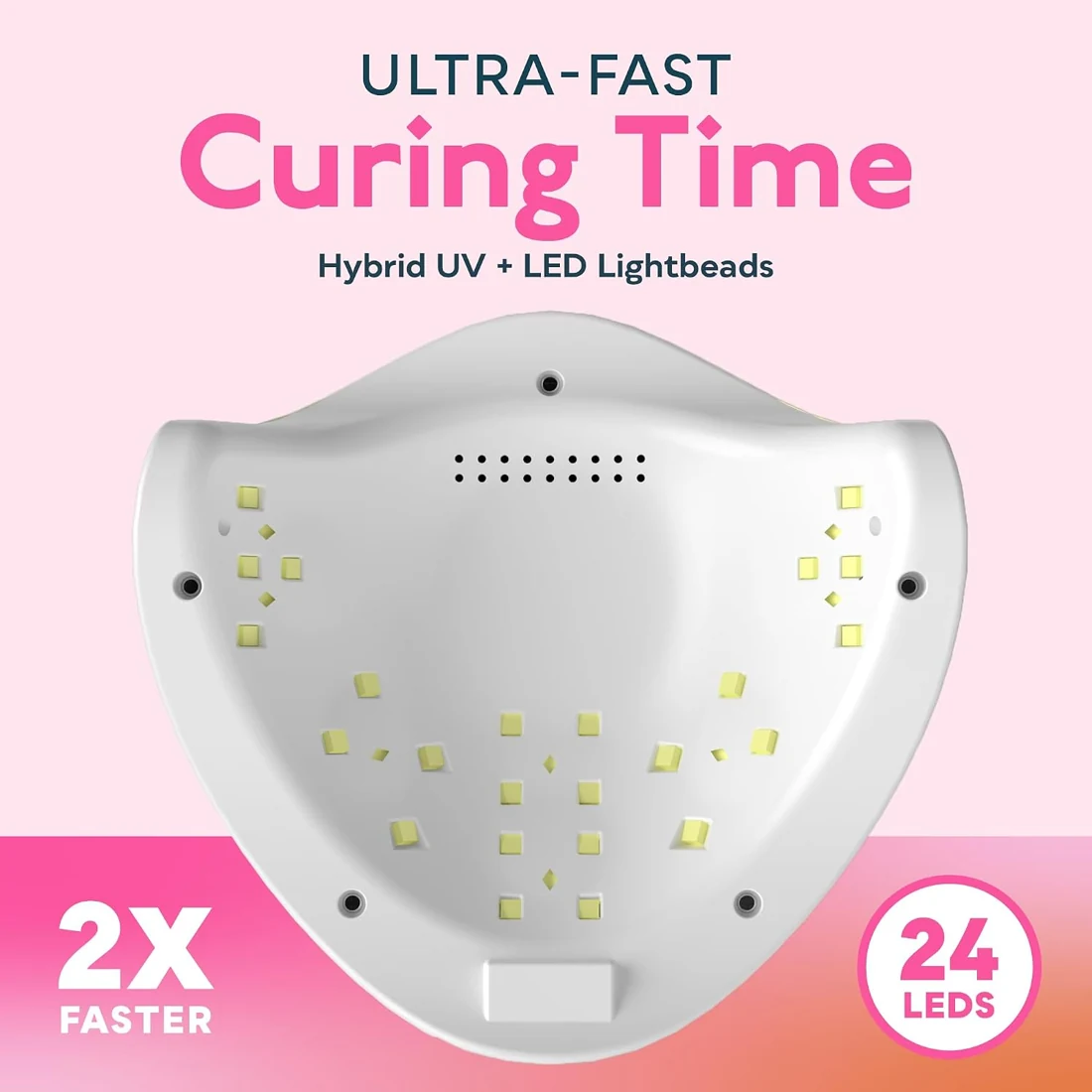 SUNUV SUN5 UV LED Nail Lamp Four timed settings · White · B01MY5G8P2