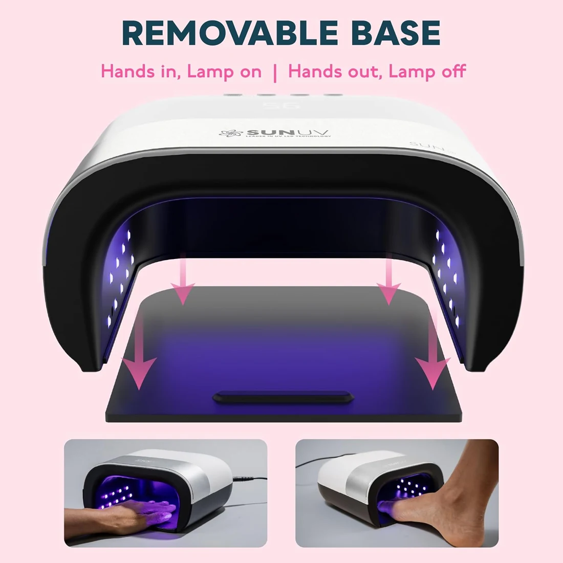 SUNUV SUN3 UV LED Nail Lamp view 7