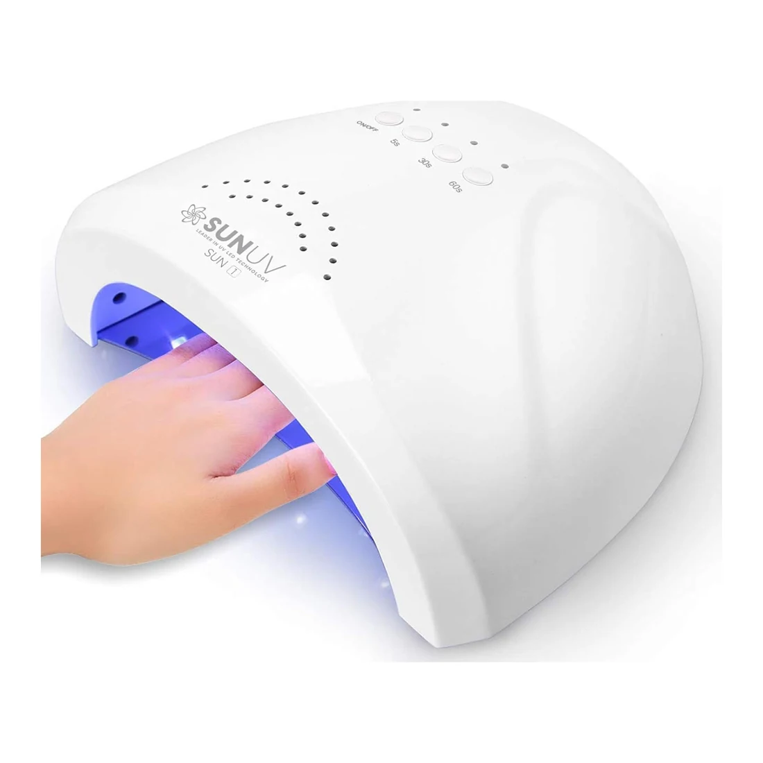 SUNUV SUNONE UV LED Nail Lamp — White · B078NTG1V5