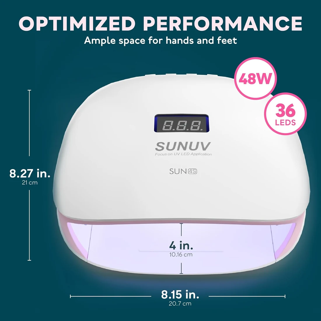 SUNUV SUN4S UV LED Nail Lamp view 7