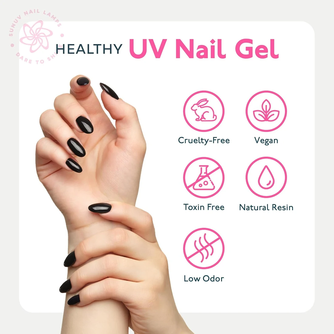SUNUV Gel Base & Top Coat Set view 6